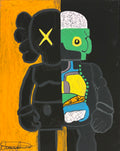 ½ kaws ½ see thru